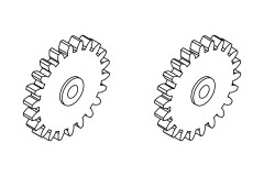(TB-760037) Turbo Racing ozubené kolo (sekundární převod) (2ks)