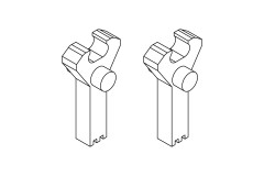 (TB-760031) Turbo Racing páka přepínače  C61/C62/C63/C64/C65/C71/C72/C73/C74/C75/C76 (2ks)