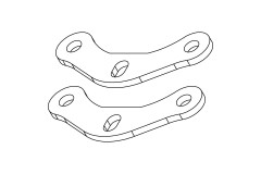 (TB-760048) Turbo Racing uložení řízení C71/C72/C73/C76 (2ks)
