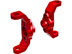 (TRA9733-RED) Traxxas závěs těhlice hliníková červeně eloxovaná (L+P)