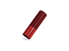 (TRA7866R) Traxxas tělo tlumiče hliníkové červeně eloxované (1ks)