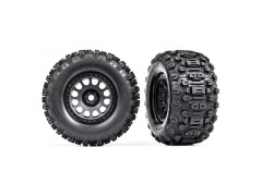 (TRA7876) Traxxas kolo, disk XRT Race, pneu Maxx Sledgehammer (pár)