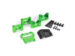 (TRA9584G) Traxxas lože centrálního diferenciálu hliníkové zeleně eloxované