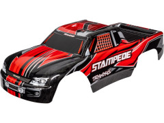 (TRA3651) Traxxas karosérie Stampede červená