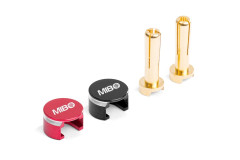 (MB-4134) MIBO Low Profile Bullet konektory - 4mm (2ks)