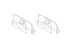 (TB-760126) Turbo Racing výfuk C64/C74 (2ks)