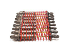 (TRA4962) Traxxas tlumič Big Bore XX-long hliník/PTFE, pístnice TiN (8ks)