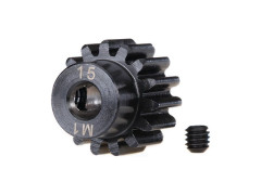 (TRA6487R) Traxxas pastorek 15T 1.0M 5mm HD