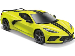 Maisto Chevrolet Corvette Stingray Coupe Z51 2020 1:24 žlutá