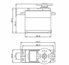 (1HI3191) Servo Hitec HS-5485 HB Digital (3)