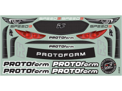 (PRM158925) PROTOform karoserie 1:10 Speed3 (190mm FWD TC)
