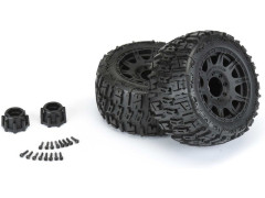 (PRO1017510) Pro-Line kolo 3.8", pneu Trencher LP, disk Raid H17 černý (2ks)