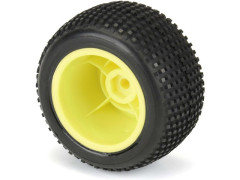 (PRO1017712) Kolo Pro-Line 1:18, pneu Hole Shot, disk H8 žlutý (Losi Mini-T) (2ks)