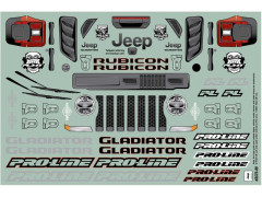(PRO357500) Karoserie 1:10 Jeep Gladiator Rubicon (Arrma Granite)