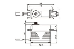 (SAVOX-SB2292SG) Servo Savox SB-2292SG Brushless HiVolt (0.055s, 50kg/cm)