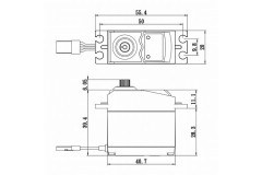 (SAVOX-SC0352) Servo Savox SC-0352 (0.13s, 6.5kg/cm)