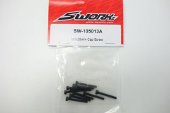 (SW105013A) SWORKz válcový imbus M3x25mm (8ks)