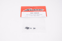 (SW108029) SWORKz ocelový imbusový šroub s zápustnou hlavou M2x4.6mm (10ks)