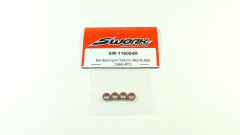 (SW116004R) SWORKz kuličkové ložiska s gum. prachovkou 6x10x3mm (4ks)
