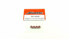 (SW116016R) SWORKz kuličková ložiska s gum. prachovkou 5x11x4mm (4ks)