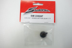 (SW330247) SWORKz ocelový motorový pastorek 17 zubů, modul M1.0, 5mm