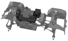 Gmade 1:10 GS02F TS Chassis Kit (12)