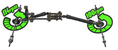Gmade 1:10 GS02F TS Chassis Kit (14)