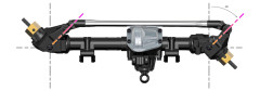 Gmade 1:10 GS02F TS PRO Chassis Kit (24)