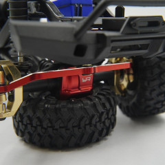 (TR4M-010BK) TRX-4M spojovací tyč řízení hliníková (2)