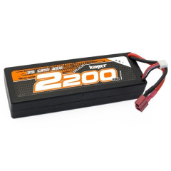 (KN-LP2S2200) Konect LiPo 2200mah 7.4V 25C 2S1P (Dean)