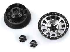 (PRO281400) Pro-Line disk 2.9" 1:6 Method 305 +2 Offset stříbrný: SCX6 (2ks)