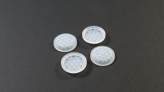 (SW400024S) SWORKz BBS system vrchní membrány tlumičů, plásty, SOFT (4ks)