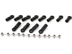 (LOS254031) Losi koncovky táhel s kulovými čepy: MTXL (12ks)
