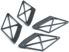 (LOS230090) Losi vzpěry karosérie krátké, dlouhé: 22S Drag