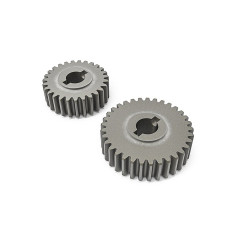 (GM30168) GS02F Hardened steel trans overdrive gear set (33T/27T)