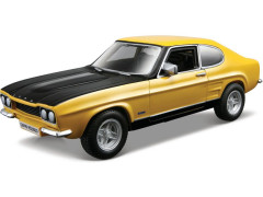 (BB18-43055) Bburago Ford Capri RS2600 1970 1:32 žlutá