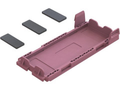 (ARA320785) Arrma dvířka baterií růžové
