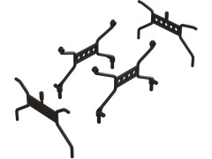 (ARA480072) Arrma spodní podpěry klece (sada)