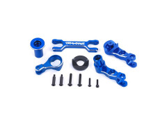 (TRA7746-BLUE) Traxxas páky řízení hliníkové modře eloxované (pro X-Maxx)