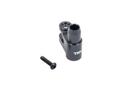 (TRA7747-GRAY) Traxxas páka serva hliníková šedě eloxovaná