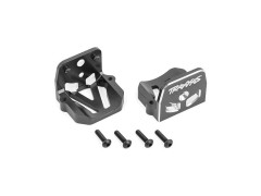 (TRA7760-GRAY) Traxxas lože motoru hliníkové šedé (přední a zadní)