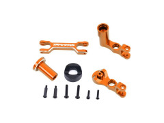 (TRA7843-ORNG) Traxxas páky řízení hliníkové oranžově eloxované (pro XRT)