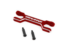 (TRA7879-RED) Traxxas táhlo pák řízení hliníkové červené