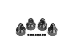 (TRA7764-GRAY) Traxxas hlava tlumiče GTX hliníková šedá (4ks)