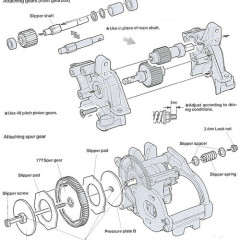 (54378) Tamiya XV-01 Slipper Clutch Set (2)