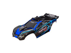 (TRA6740-BLUE) Traxxas karosérie Rustler 4x4 modrá