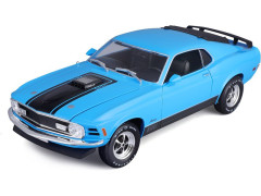 Maisto Ford Mustang Mach 1 1970 1:18 modrá