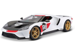 Maisto Ford GT Heritage 2021 1:18 bílá