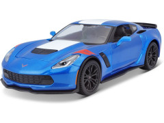 Maisto Corvette Grand Sport 2017 1:24 modrá metalíza