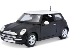 Maisto Mini Cooper 1:24 černá matná